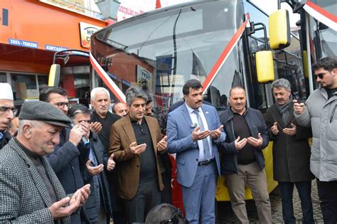 Sarıkamışta Yeni otobüsler hizmete girdi İhlas Haber Ajansı